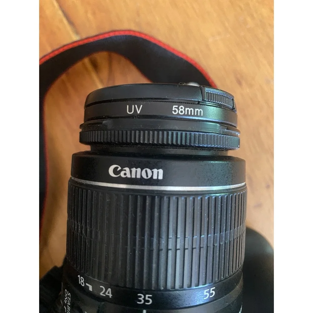 Canon EOS Rebel T3I 18 MP Digital SLR Camera with two Lenses, Charger And Bag
